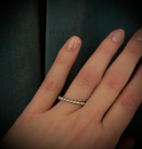 Kugleringe guld 3 mm kuglestr.