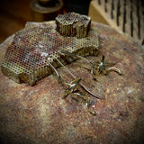 Pirouette øreringe guld