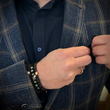 Herresmykker med perler