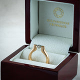 Tension forlovelsesring